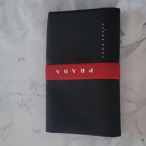 PRADA Luna Rossa Men Unisex XL Jet Set Toiletry Bag Travel Pouch